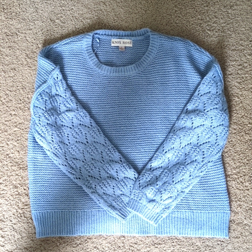 Blue sweater